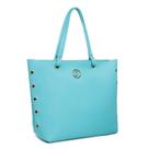 Bolsa JACK Feminina Sacola Ombro Tiracolo Azul Turquesa Marca Josy Anny