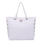 Bolsa JACK Feminina Sacola Ombro Tiracolo Branco Marca Josy Anny Bolsa JACK Feminina Sacola Ombro Tiracolo Branco Marca Josy Anny
