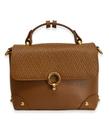 Bolsa Jersey Caramelo Couro Legitimo