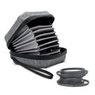 Bolsa JJC para Filtros de Lente - Hard Shell com 10 Bolsos (até 95mm)