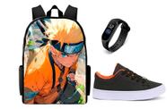 Bolsa Juvenil Escolar lançamento Top mais Tenis Casual E Relogio Digital Led Top