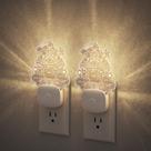 Bolsa Kids Night Light Castle, 10 cores, RGB, pacote com 2
