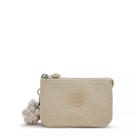 Bolsa Kipling Creativity Pequena Resistente à Água Bege
