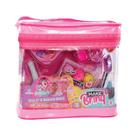 Bolsa Kit de Maquiagem Infantil 14 Peças MK03 - Polibrinq