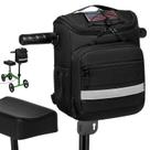 Bolsa Knee Walker Handlebar, cesta frontal com bolso refrigerador Bolsa Knee Walker Handlebar, cesta frontal com bolso refrigerador