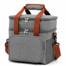 Bolsa Lancheira Térmica Grande Duplo Marmita Trabalho Viagem