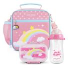 Bolsa Lancheira Térmica Infantil Marmita Garrafinha Escolar Bolsa Lancheira Térmica Infantil Marmita Garrafinha Escolar