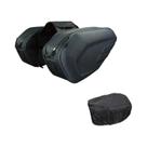 Bolsa Lateral Impermeável Para Motocicleta Com Capa De Chuva Para Viagem E Capacete (Par)