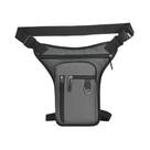 Bolsa Lateral Masculina De Couro PU Para Motocicleta, Multibolsos, Tática, Para Viagem, Esportes Ao