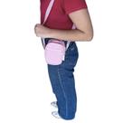 Bolsa Lateral ROSA unissex Shoulder MINI BAG bolsa Transversal Zíper 15X11X8