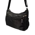 Bolsa Lateral Transversal Lisa Casual Preto