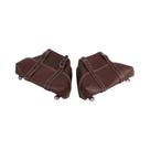 Bolsa Lateral Universal Impermeável De Couro Para Motocicleta, Alforje De Armazenamento De Bagagem,