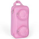 Bolsa LEGO Brick Light Pink para material escolar e trabalho