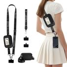 Bolsa Lopnord Clip and Go Strap, carteira tiracolo preta