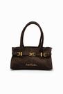 Bolsa Luiza Barcelos Camurça com Fivelas Original Bolsa Luiza Barcelos Camurça com Fivelas Original