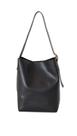 Bolsa Madewell The Essential Bucket Tote em Couro Preto