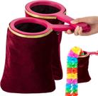 Bolsa Magic Change LMCIEZR Red Velvet com zíper para crianças/adultos Bolsa Magic Change LMCIEZR Red Velvet com zíper para crianças/adultos