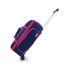 Bolsa mala bagagem mão bordo aviao anac média viagem puxador com rodinha