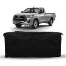 Bolsa Mala Caçamba Hilux Todas 840 Litros Pickup Preto