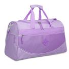 Bolsa Mala de Viagem Academia Feminina Roxo Pastel Clio