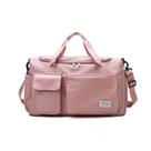 Bolsa Mala De Viagem Academia Multifuncional De Grande Capacidade Cores:Rosa