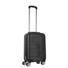 Bolsa / Mala de Viagem em ABS Rígido com Rodinhas TM-19 Preto - Mormaaii