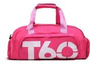 Bolsa Mala Mochila T60 Academia Bagagem Viagem Rosa Bolsa Mala Mochila T60 Academia Bagagem Viagem Rosa