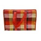 Bolsa Mala Sacola Feira Viagem Armazenamento Multiuso Dobrável em Lona Impermeável com Ziper Modelo:2