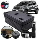 Bolsa Maleiro Teto 180L Impermeável+Cinta Carga Fiat Mobi