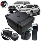 Bolsa Maleiro Teto Impermeável 370L + Cinta Premium RAV4