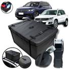 Bolsa Maleiro Teto Impermeável 370L +Cinta Premium VW Tiguan