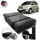 Bolsa Maleiro Teto Impermeável + Cinta 175l Fiat Idea Todos Bolsa Maleiro Teto Impermeável + Cinta 175l Fiat Idea Todos