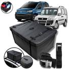 Bolsa Maleiro Teto Impermeável + Cinta 370l Fiat Doblo