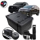 Bolsa Maleiro Teto Impermeável + Cinta 370l Honda c-rv crv