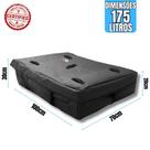 Bolsa Maleiro Teto Vulcanizado Impermeável 175l + Cinta Carga Chevrolet Spin