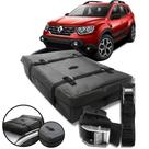 Bolsa Maleiro Teto Vulcanizado Impermeável 175l + Cinta Carga Renault Duster Bolsa Maleiro Teto Vulcanizado Impermeável 175l + Cinta Carga Renault Duster