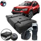 Bolsa Maleiro Teto Vulcanizado Impermeável 175l + Cinta Premium Renault Duster Bolsa Maleiro Teto Vulcanizado Impermeável 175l + Cinta Premium Renault Duster