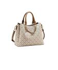 Bolsa Mão Chenson Monograma Elegance Bege