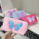 Bolsa Maquiagem Com Design De Gato Fofo Com Pompom