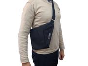 Bolsa Masculina Pochete Ombro Slim Anti Roubo Moderna