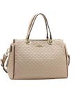 Bolsa Matelassê Cute - Alça de Mão - Chenson 3485668 - Natural
