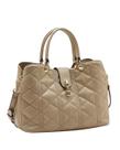 Bolsa Matelassê Elegance - Alça de mão - Chenson 3485679 - Natural