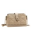 Bolsa Matelassê Elegance - Transversal - Chenson 3485682 - Natural