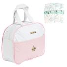 Bolsa Maternidade 03 Fraldas de Baby Reborn Rosa Pequena Bolsa Maternidade 03 Fraldas de Baby Reborn Rosa Pequena