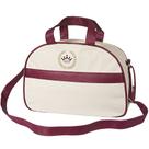 Bolsa Maternidade Basic Palha e Bordô G Bolsa Maternidade Basic Palha e Bordô G