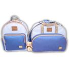 Bolsa Maternidade Bebe Candy Grande + Mochila + Trocador + Urso Chaveiro