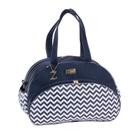 Bolsa Maternidade Chevron e Marinho M Bolsa Maternidade Chevron e Marinho M