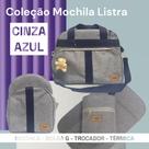 Bolsa Maternidade com Mochila Trocador e Térmica Presente Chá de Bebê Enxoval Bebê Menino Menina