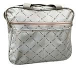 Bolsa Maternidade Estampada Com Bolso Fenda Mamãe Bebê -