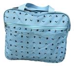 Bolsa Maternidade Estampada Com Bolso Fenda Mamãe Bebê -